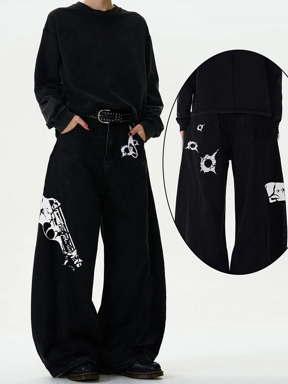 Apex-Leg Denim Pants - view 12